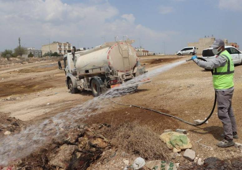 Şanlıurfa’da Haşere ve Kokuya Karşı Mücadele