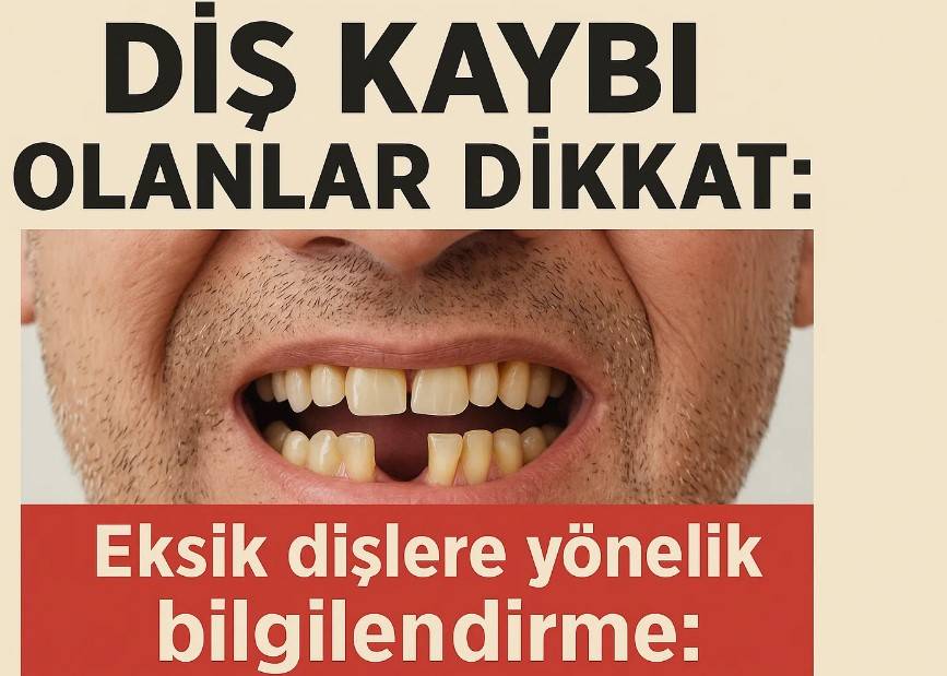 Diş Kaybı Olanlar Dikkat!
