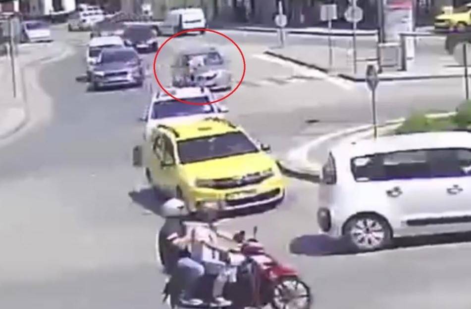 ''Gerilim dolu anlar kamerada: Film sahnelerini aratmadı"