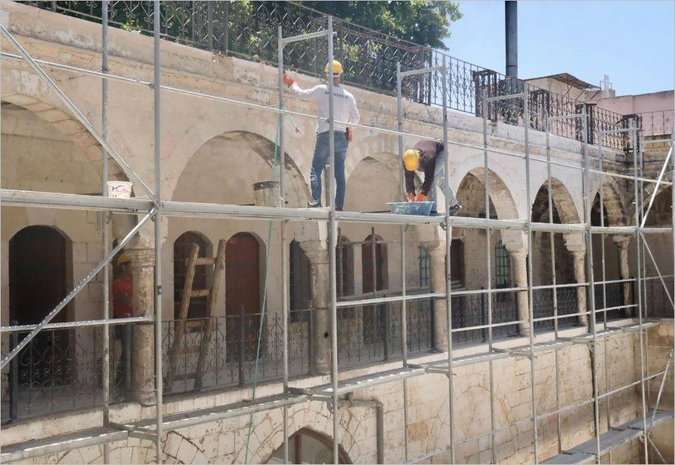 Şanlıurfa'da Tarihi Barutçu Hanı Yeniden Hayat Buluyor!