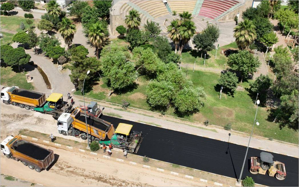 Şanlıurfa’da Asfalt Mesaisi Viranşehir’de Sürüyor!