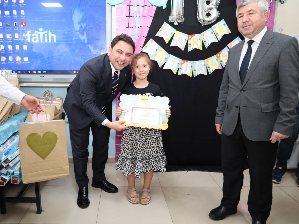 Şanlıurfa'da  Karne Sevinci