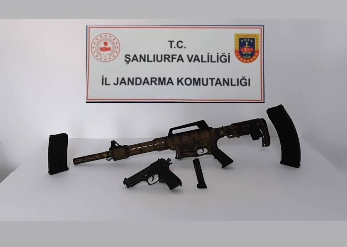 Urfa’da Silah Operasyonu: 5 Gözaltı