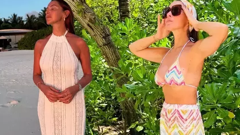 Bikiniyle Maldivler’i salladı: Hadise yine olay oldu