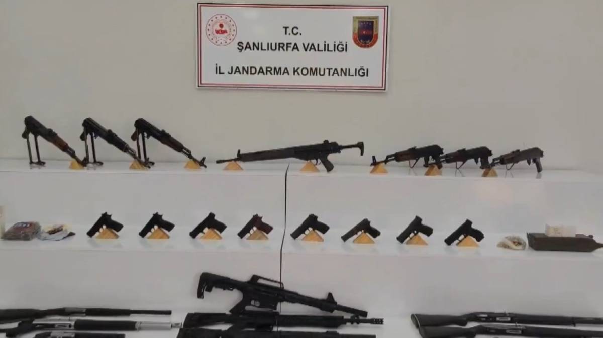 Şanlıurfa’da Silah ve Uyuşturucu Operasyonu: 12 Gözaltı