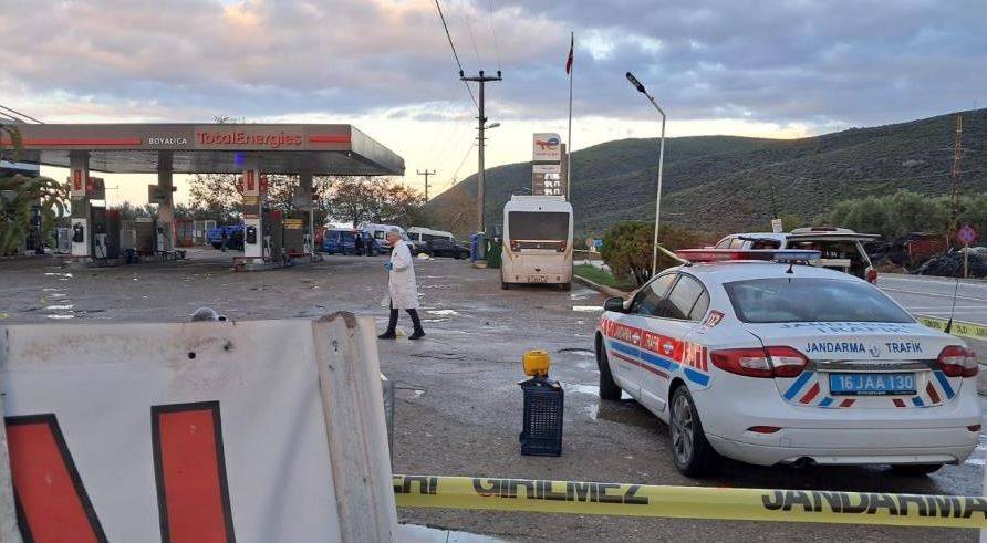 Bursa Benzinlikte Kanlı Kavga : 1 Ölü, 1 Yaralı