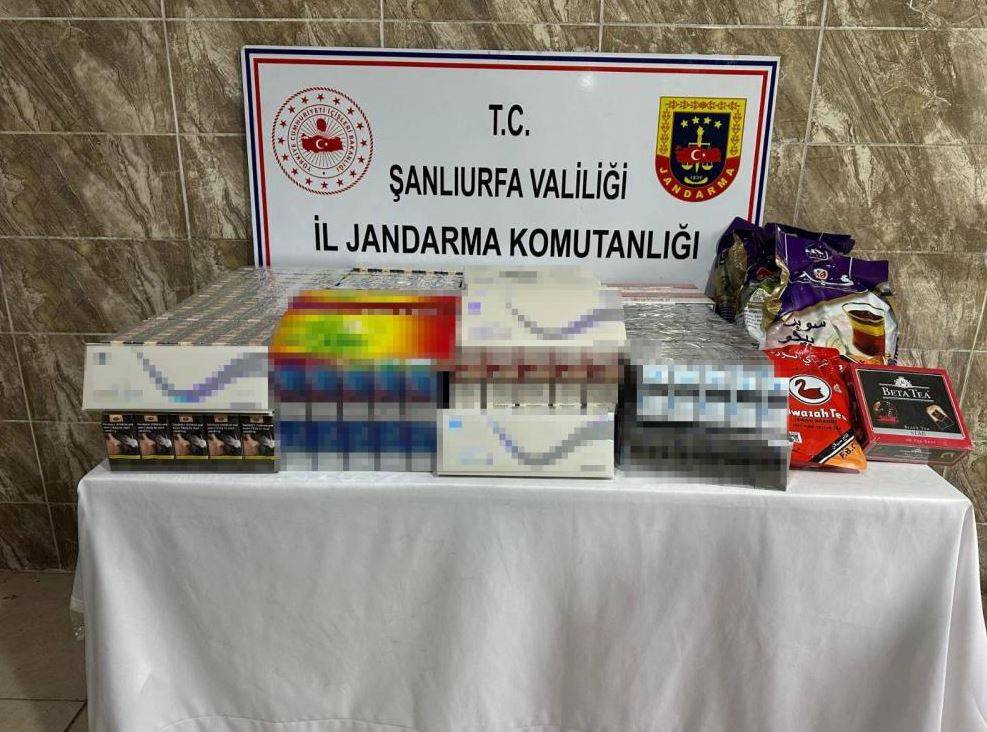 Şanlıurfa’da 5 Bin Paket Kaçak Sigara Ele Geçirildi!
