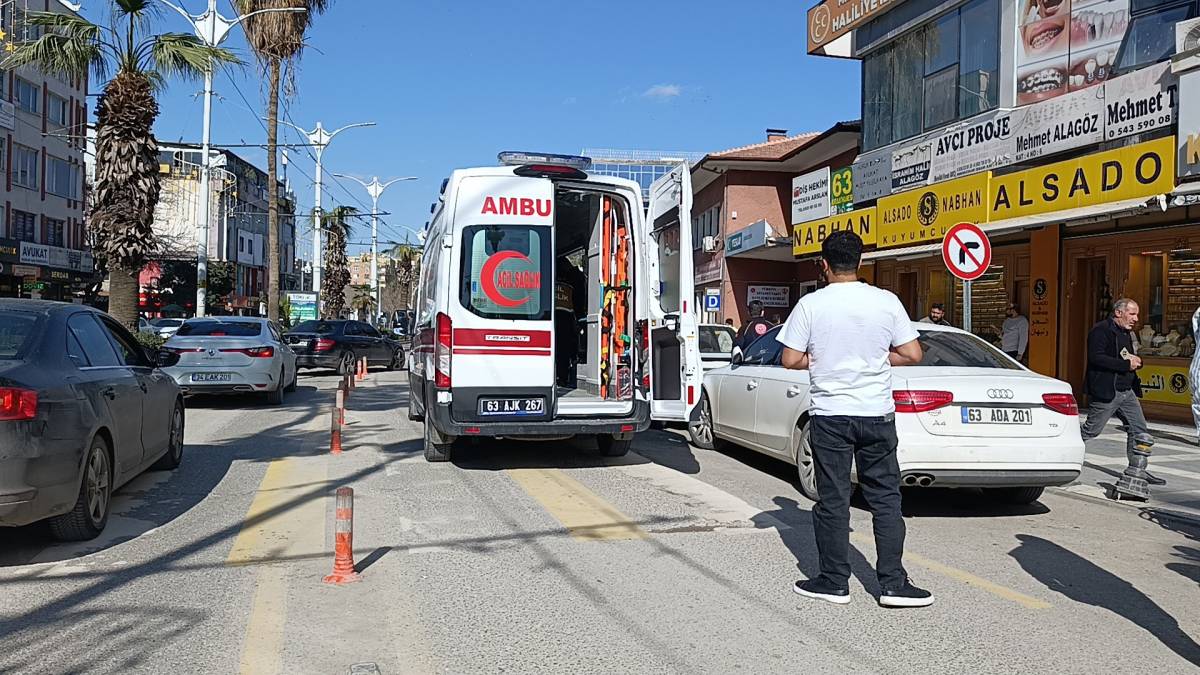 Şanlıurfa'da motosikletler çarpıştı!