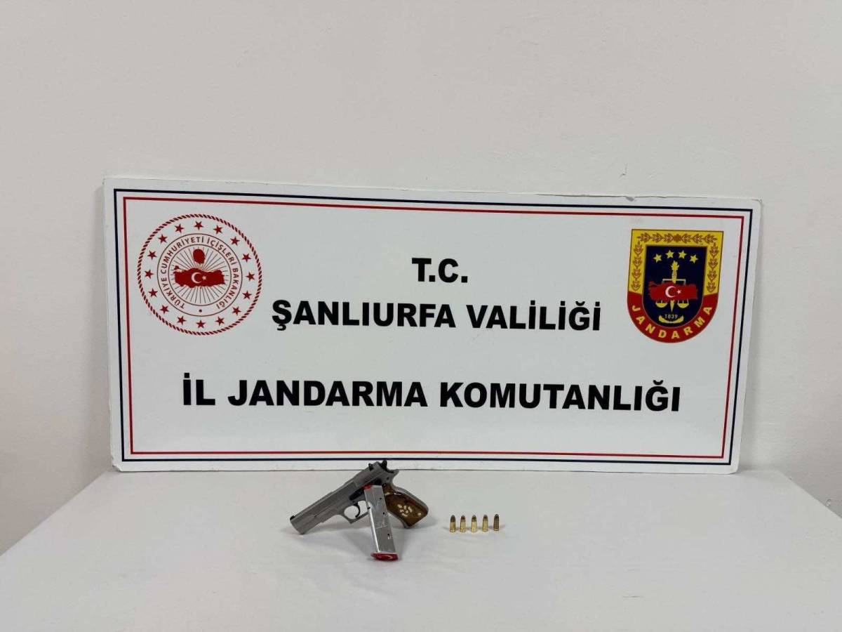 Şanlıurfa’da kaçak silah operasyonu!