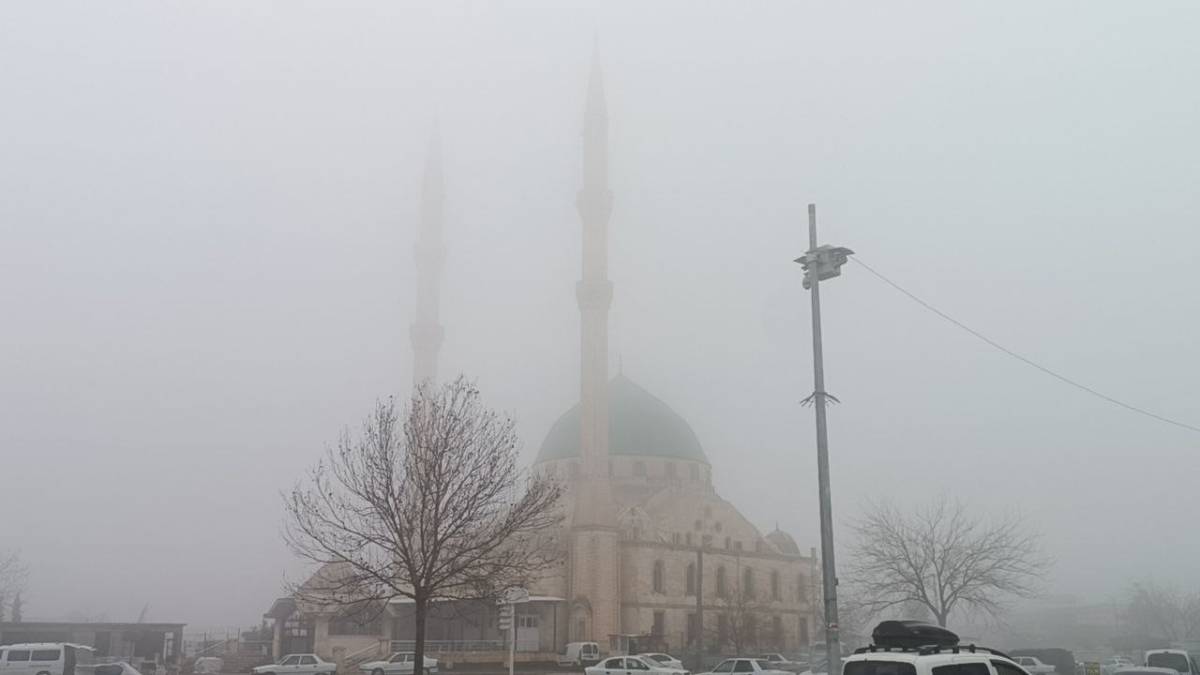 Şanlıurfa'da yoğun sis etkili oldu!