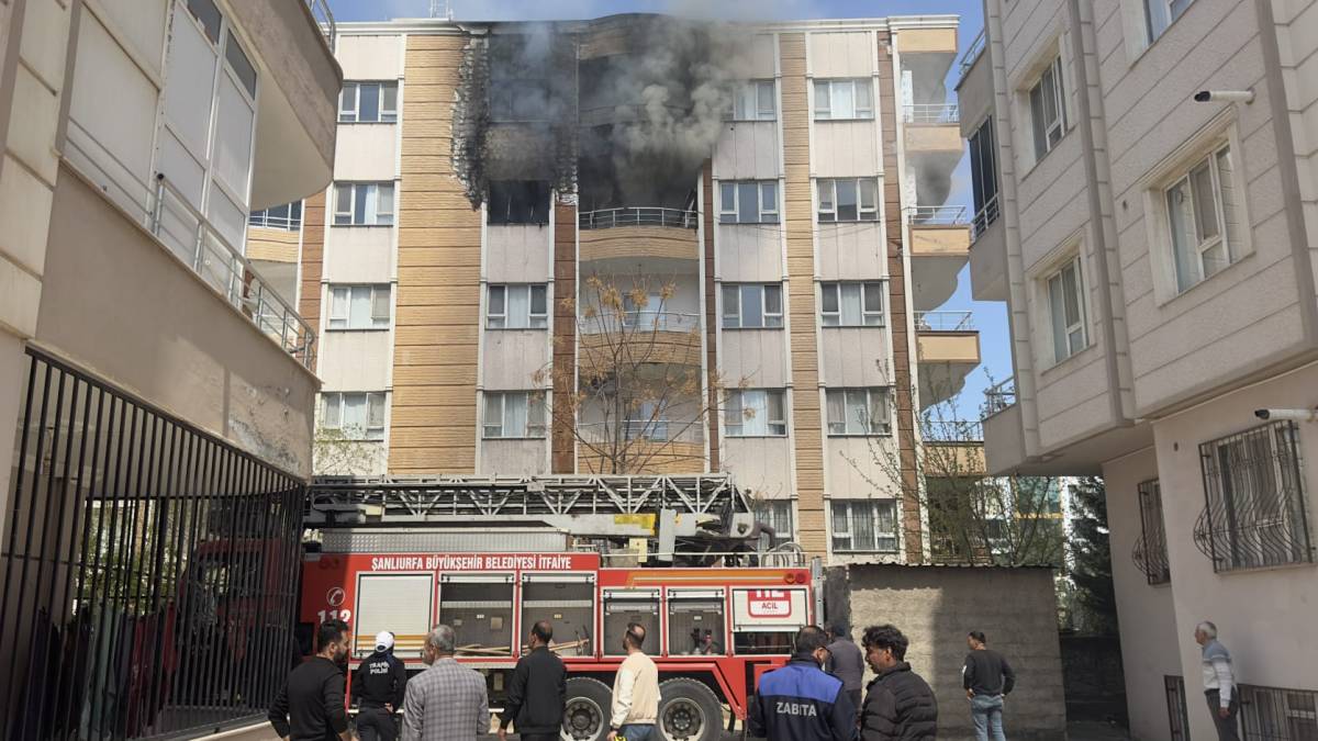 Şanlıurfa'da korkutan yangın!
