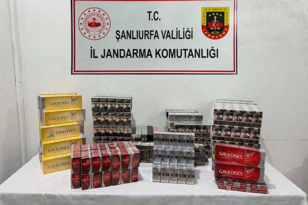 Urfa'da binlerce paket ele geçirildi! Çok sayıda şahıs yakalandı!
