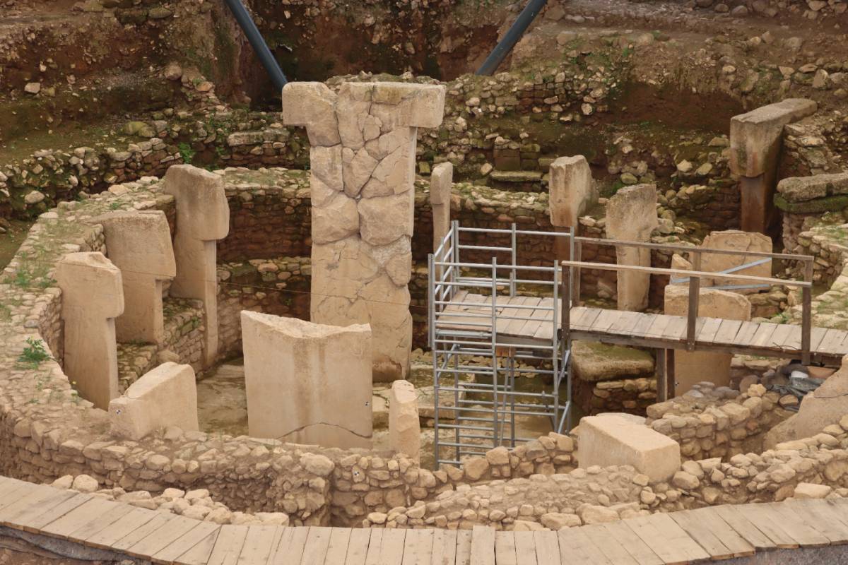 Göbeklitepe'de doğal ve tarhi atmosfer!