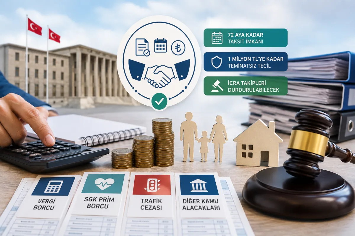 Milyonlarca vatandaşı ilgilendiren borç düzenlemesi Meclis'te