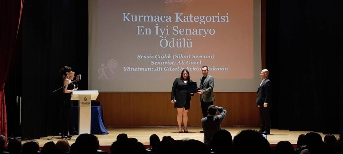 'Sessiz Çığlık' kısa filmine Ankara'da iki ödül birden!