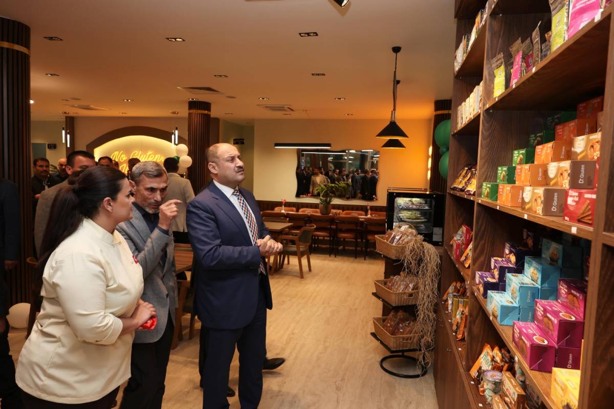 Şanlıurfa’da karabuğday glutensiz kafe hizmete açıldı!
