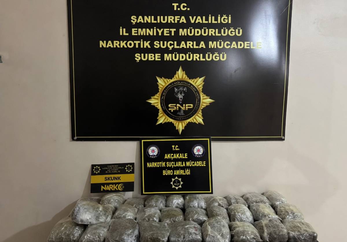 Akçakale'de dev operasyon! Kilolarca ele geçirildi!