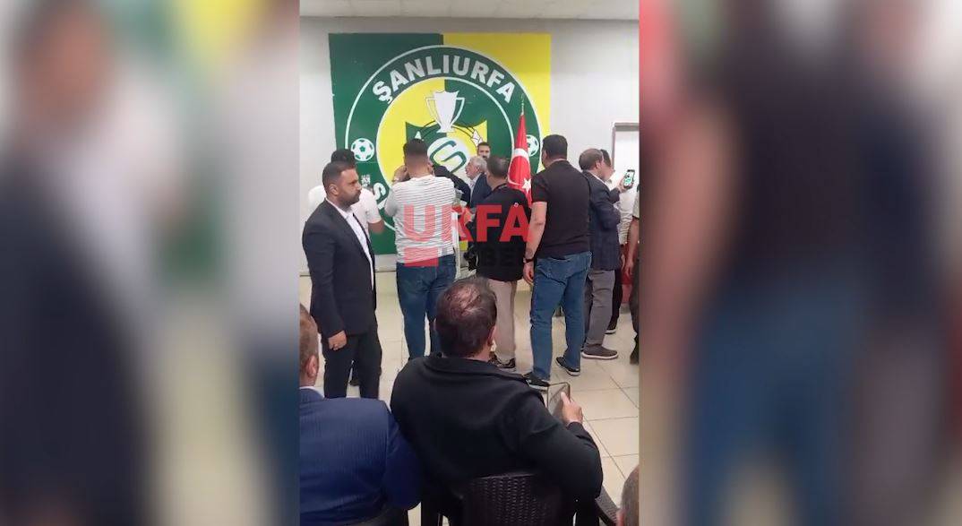Şanlıurfaspor kongresinde gergin anlar