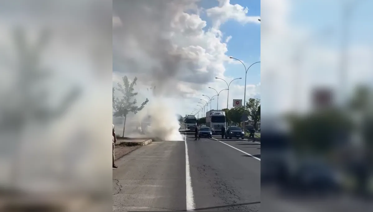 Urfa'da seyir halindeydi: Alev alev yandı!