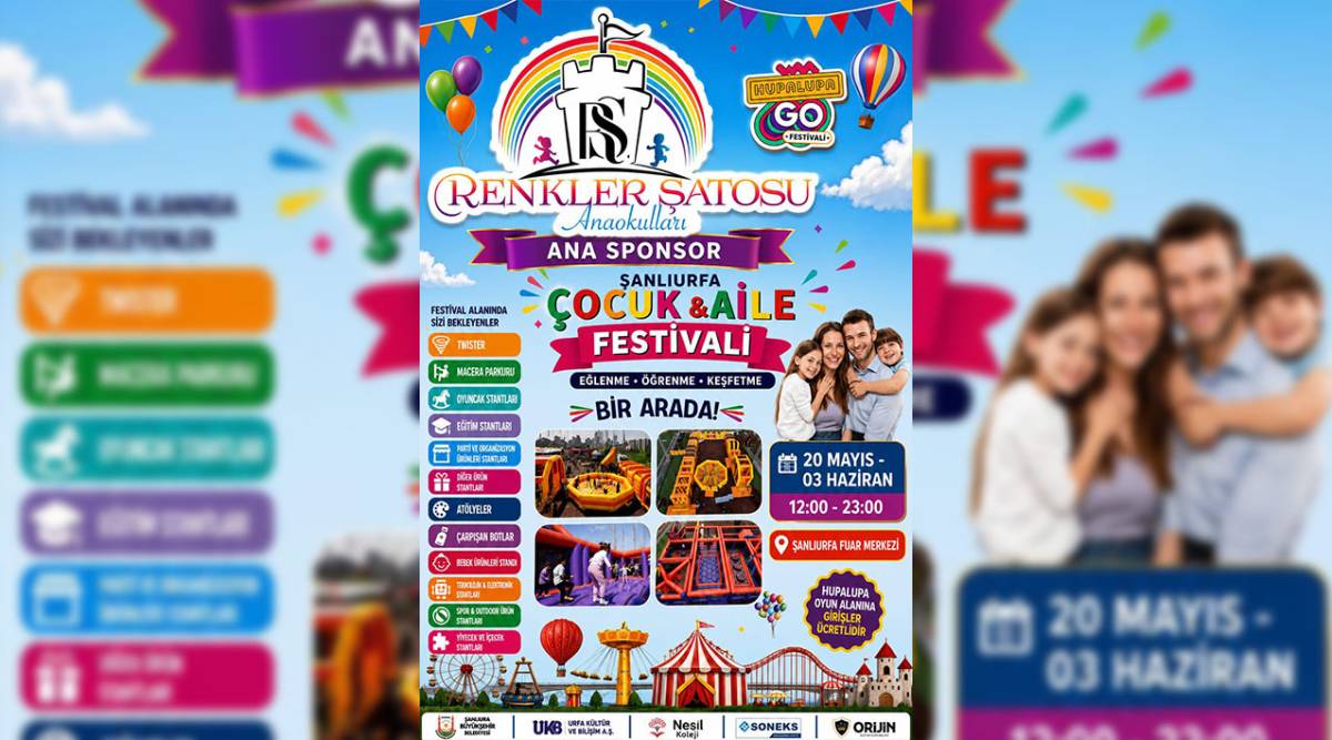 Şanlıurfa, Çocuk ve Aile Festivali'ne hazır