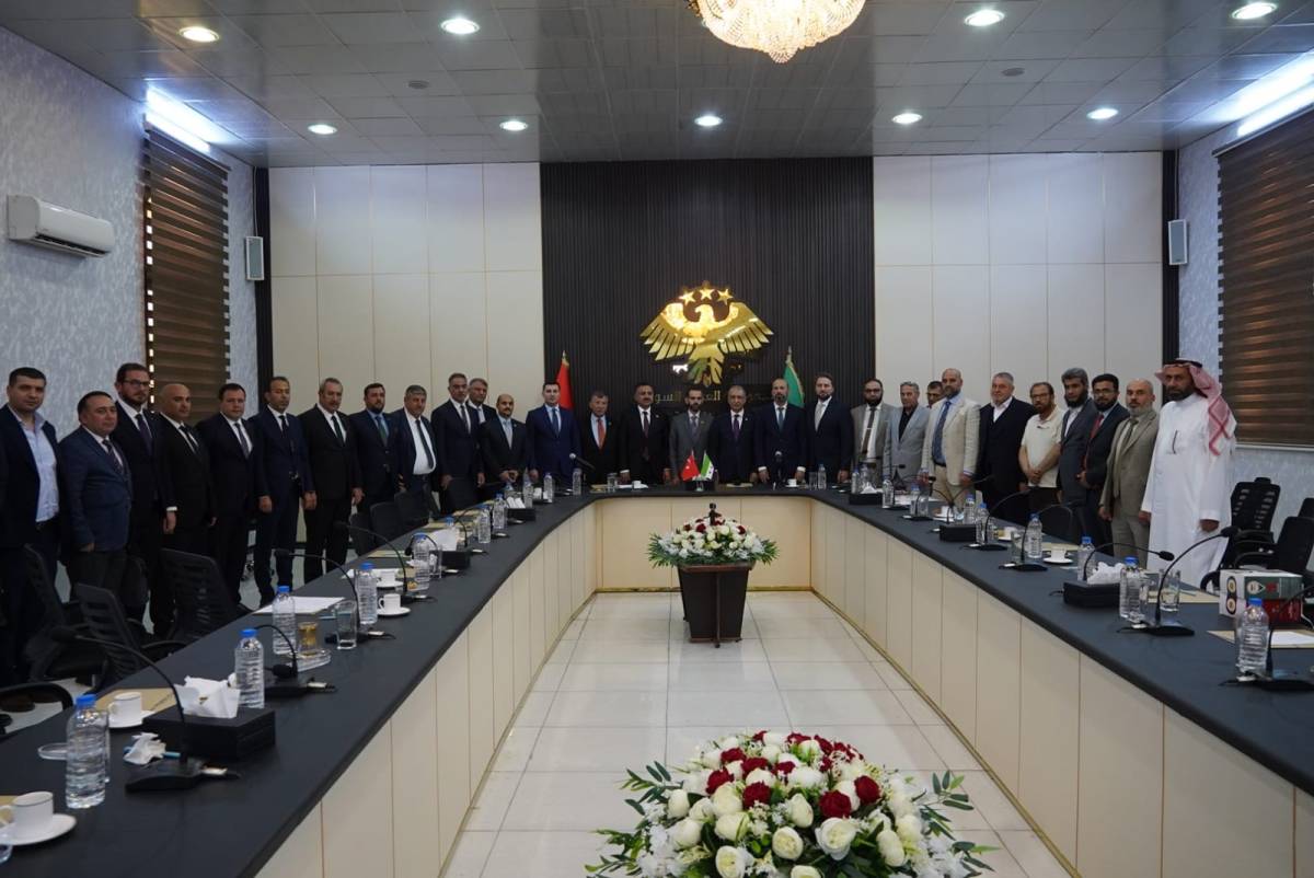 Şanlıurfa Heyeti Rakka’da temaslarda bulundu!