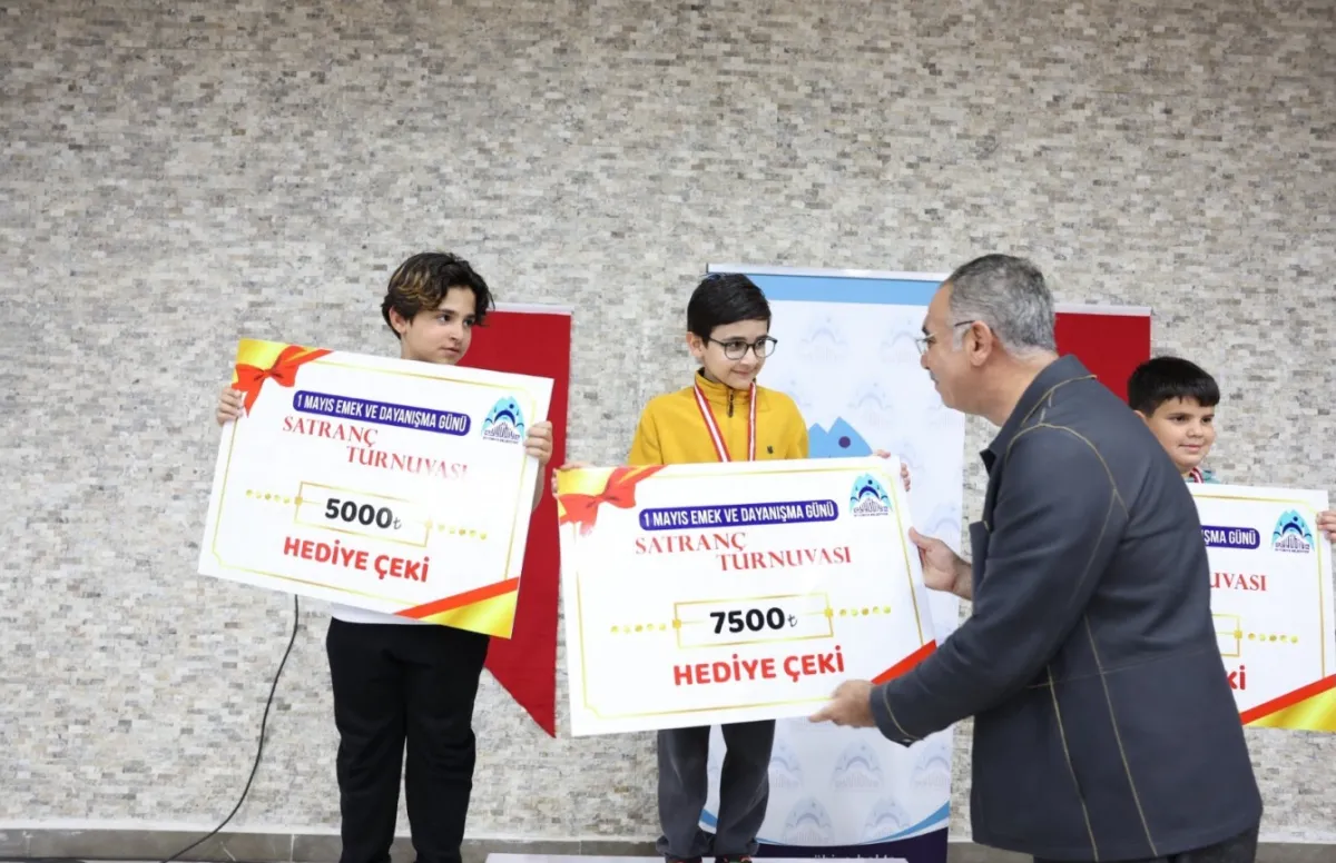 Eyyübiye’de Satranç Turnuvası yapıldı