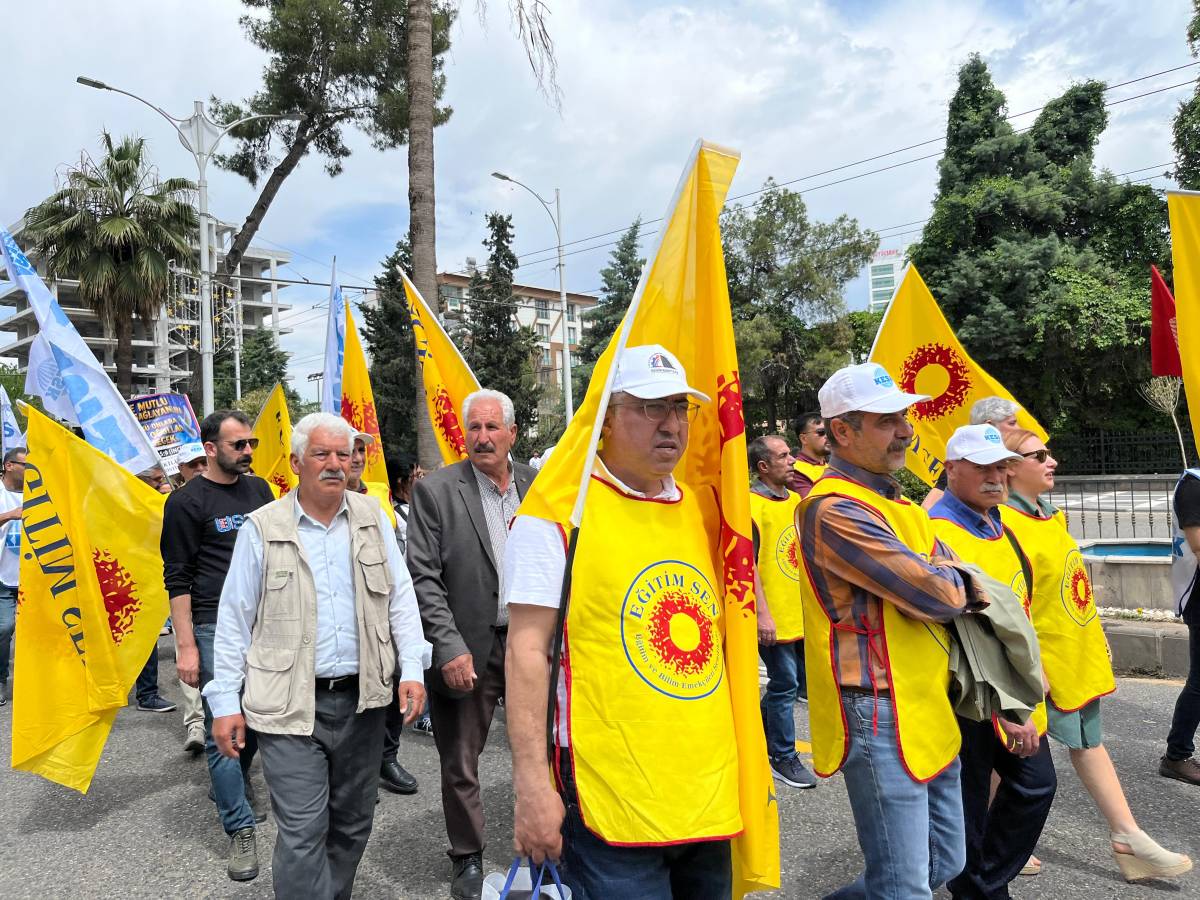Şanlıurfa’da 1 Mayıs yürüyüşü! Ortak emek ve dayanışma çağrısı!