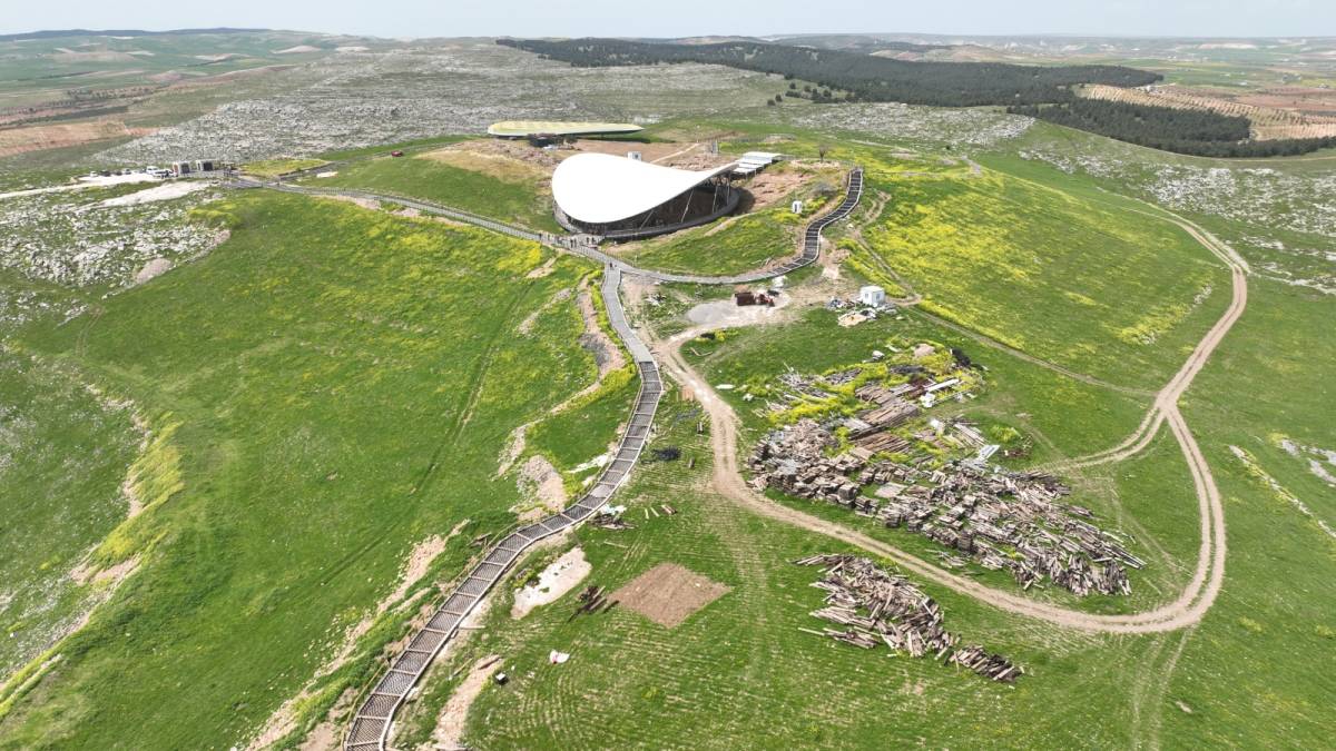 Göbeklitepe'de doğal ve tarhi atmosfer!