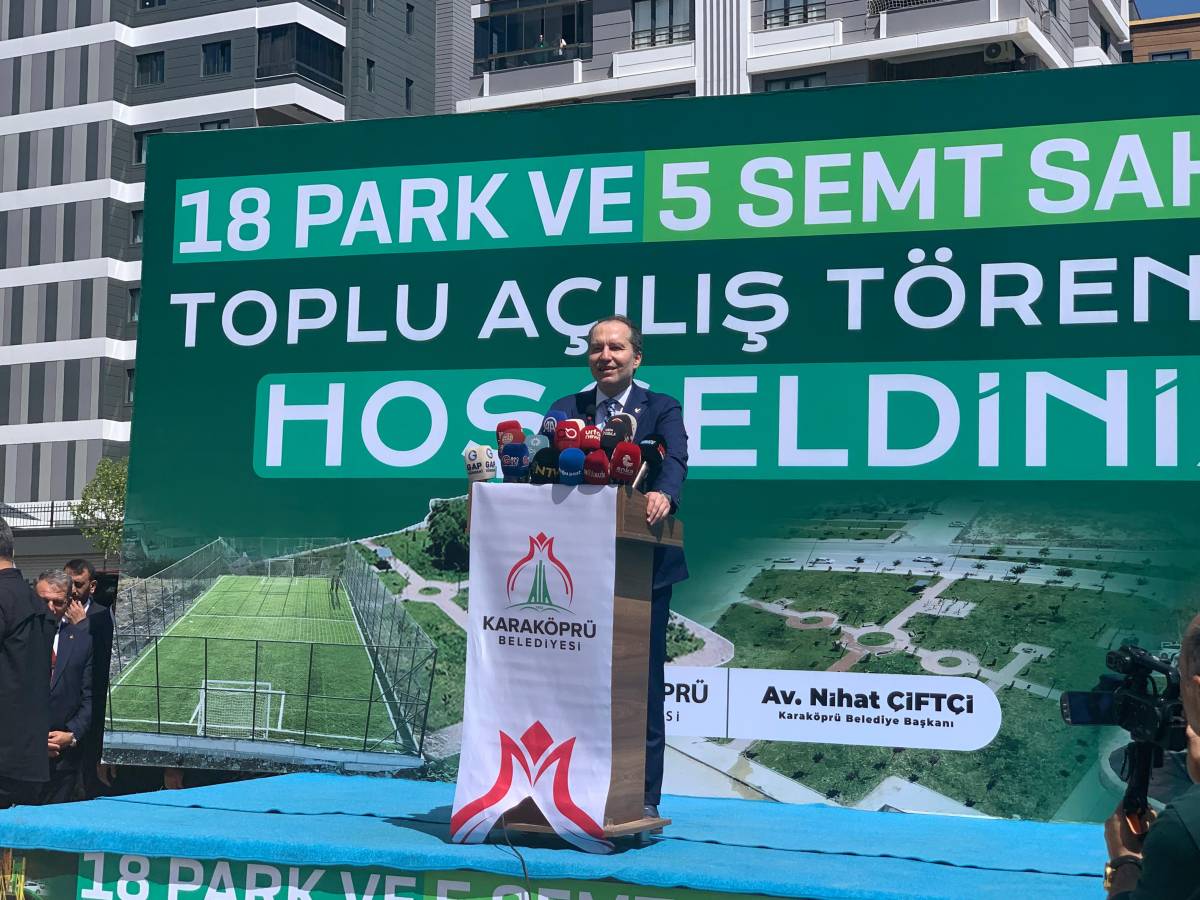 Erbakan da katıldı! Karaköprü'de 18 park ve 5 semt sahası açıldı!