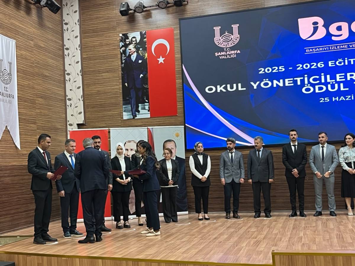 BİGEP kapsamında başarılı eğitimcilere ödül verildi!