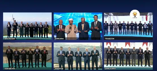 Cumhurbaşkanı Erdoğan'ın canlı bağlantısıyla Viranşehir’de enerji açılışı!