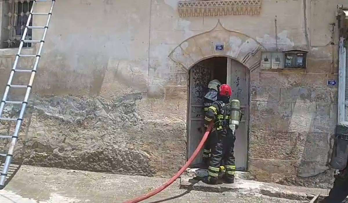 Şanlıurfa'da korkutan yangın!