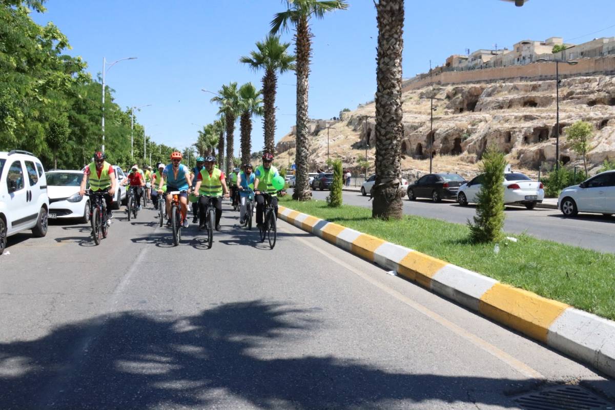 Şanlıurfa’da sağlıklı yaşam için bisiklet turu düzenlendi !