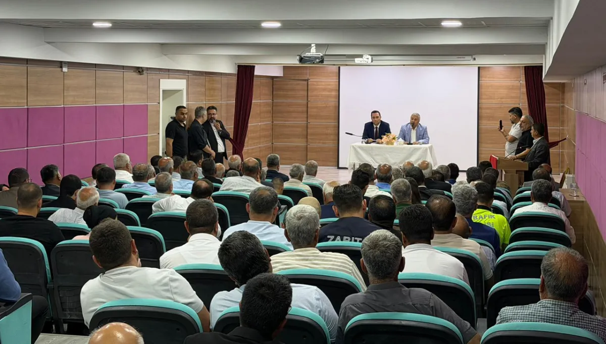 Vekil Pınarbaşı, Halfeti'de sorunları ele aldı!