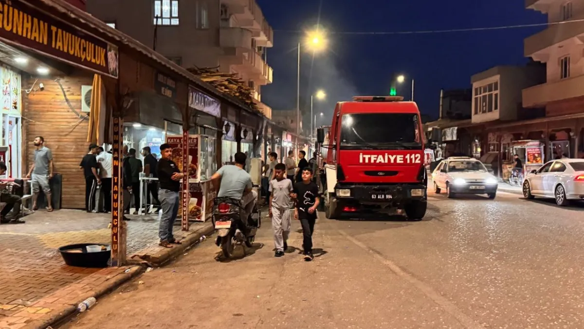 Urfa'da fırında korkutan yangın!