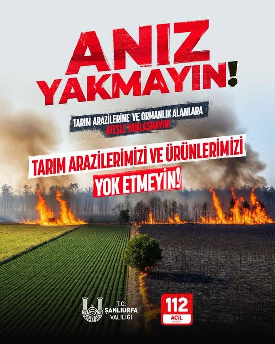 Vali şıldak uyardı!