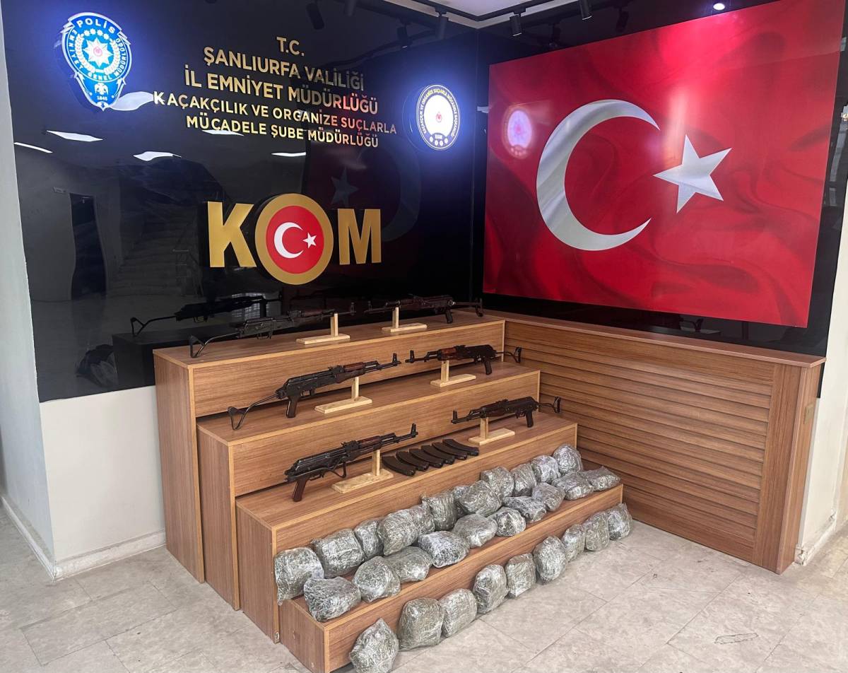 Şanlıurfa'da operasyon: 10 kilogram uyuşturucu ele geçirildi!