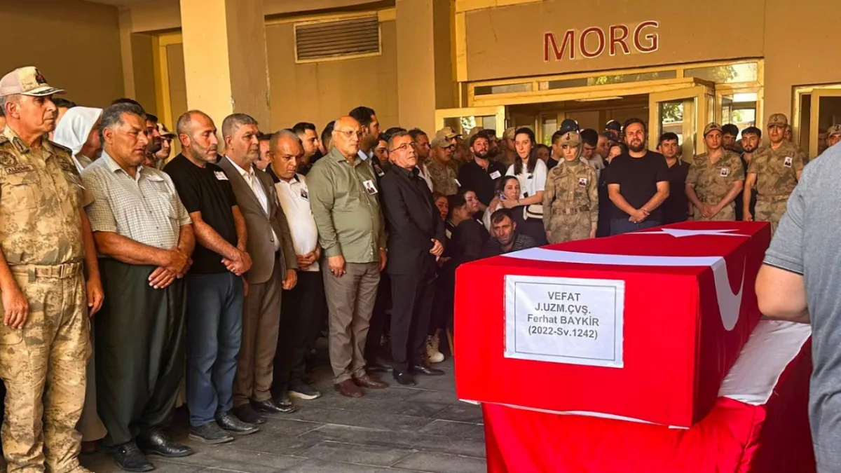 Urfa'da hayatını kaybeden uzman çavuş son yolculuğuna uğurlandı!