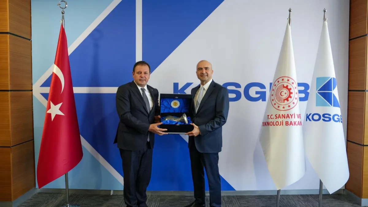 ŞUTSO Başkanı Yetim’den KOSGEB’e önemli ziyaret!