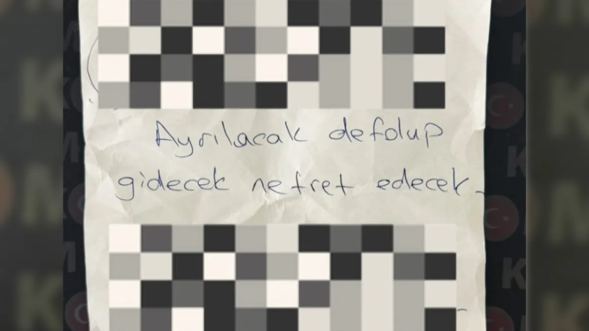 Pes dedirten operasyon: Büyü içerikli kağıtlar şoke etti!