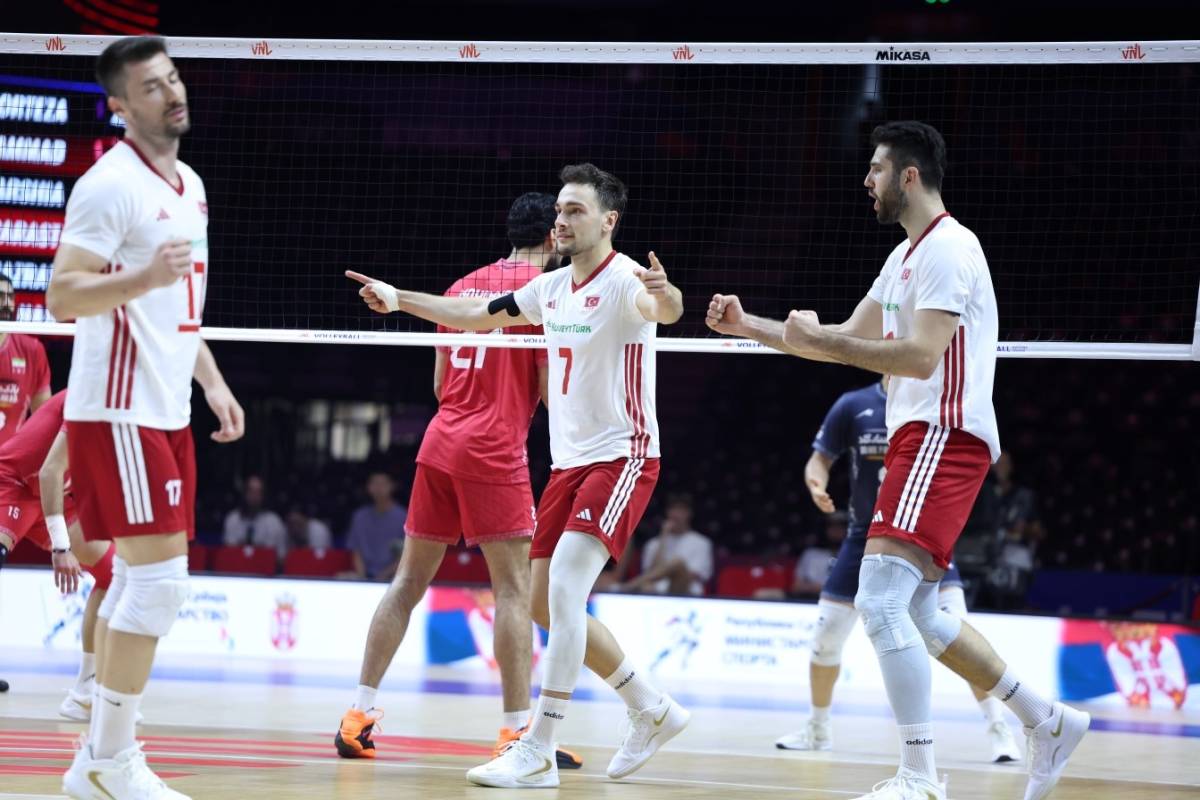 A Milli Erkek Voleybol Takımı, Milletler Ligi’nde çeyrek finalde!