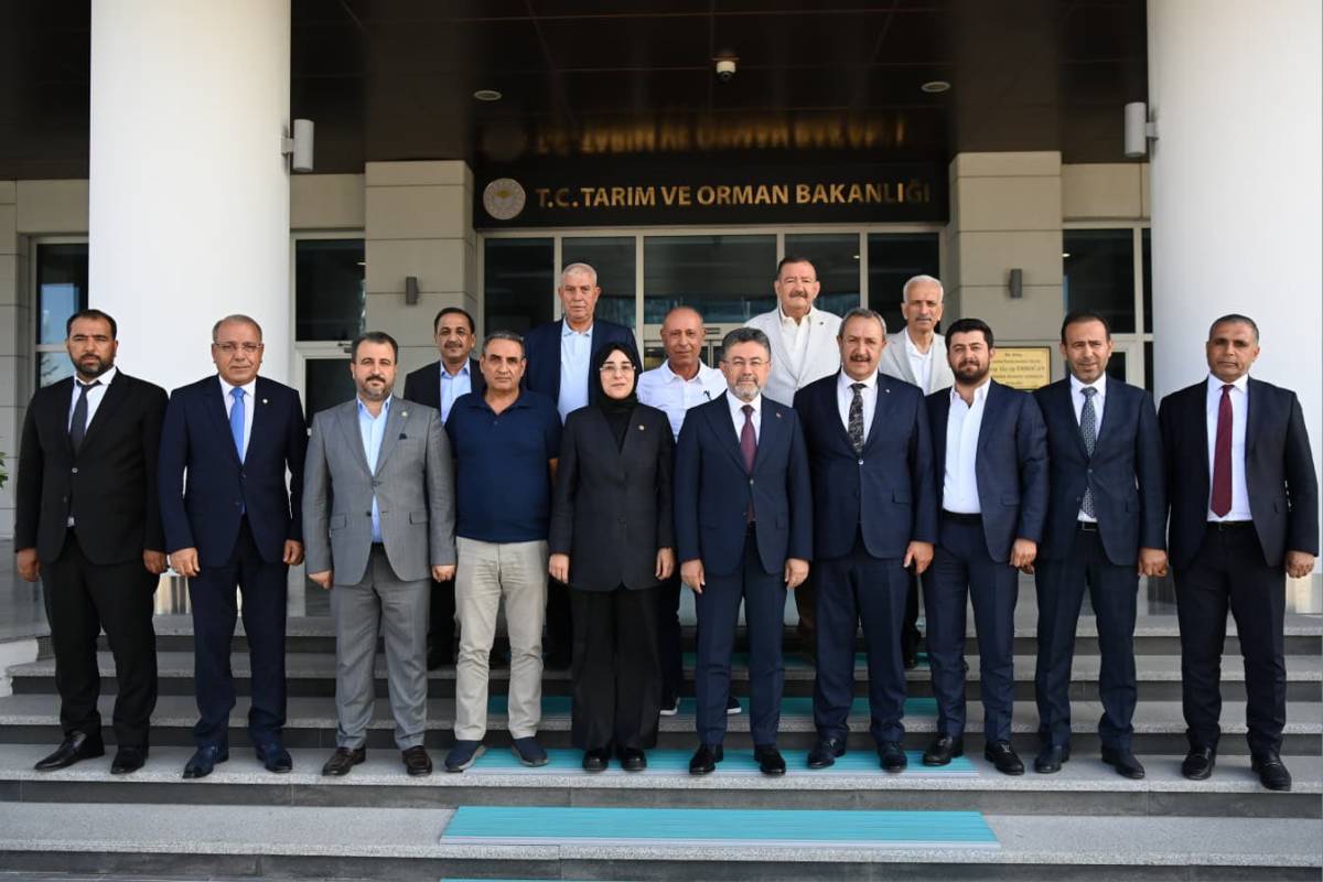 Şanlıurfa’nın tarım dosyası Bakan Yumaklı’ya iletildi!