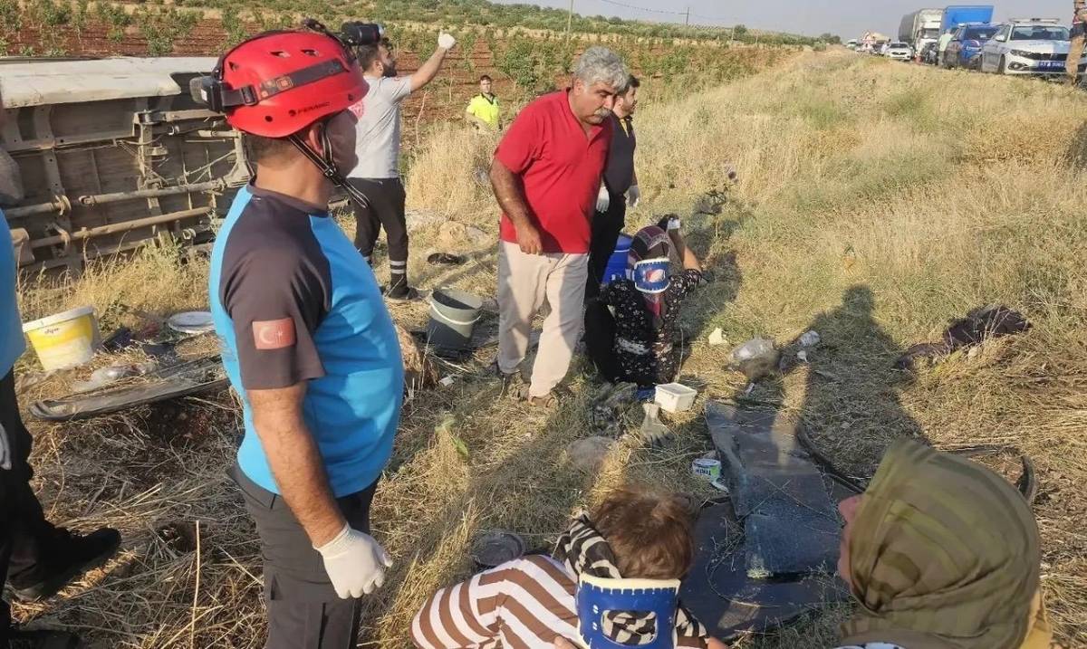 Şanlıurfa'daki minibüs kazasında gelişme: 18 işçi taburcu oldu!