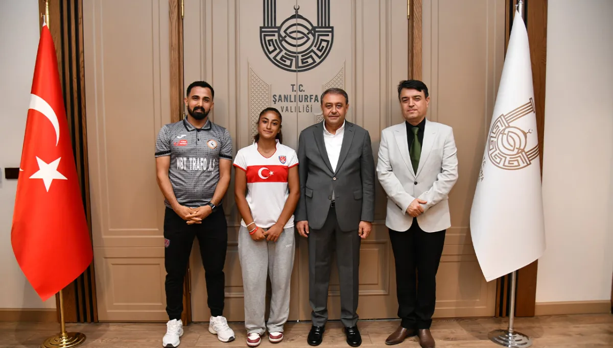 Urfalı milli sporcu gol kraliçesi oldu!