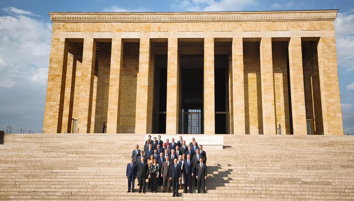 NATO heyetinden Anıtkabir’e ziyaret!