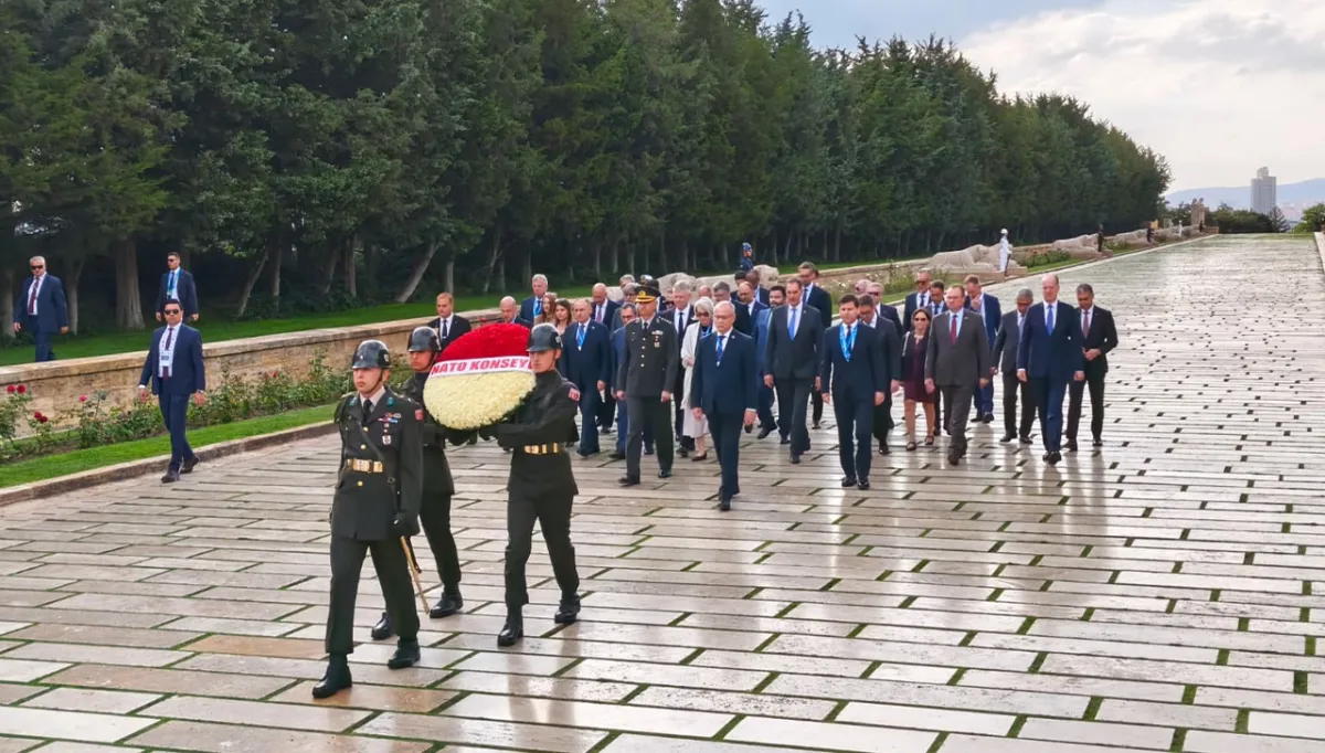 NATO heyetinden Anıtkabir’e ziyaret!