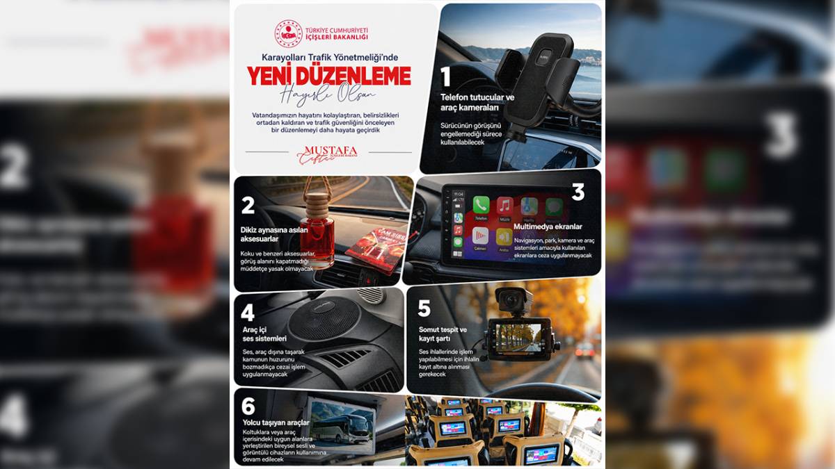 Karar Resmi Gazete'de! Trafik yönetmeliğinde yeni düzenleme!