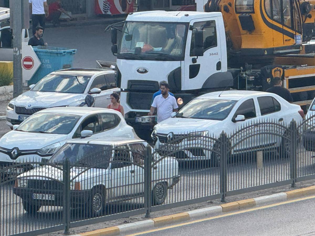 Urfa'da maddi hasarlı kaza meydana geldi!