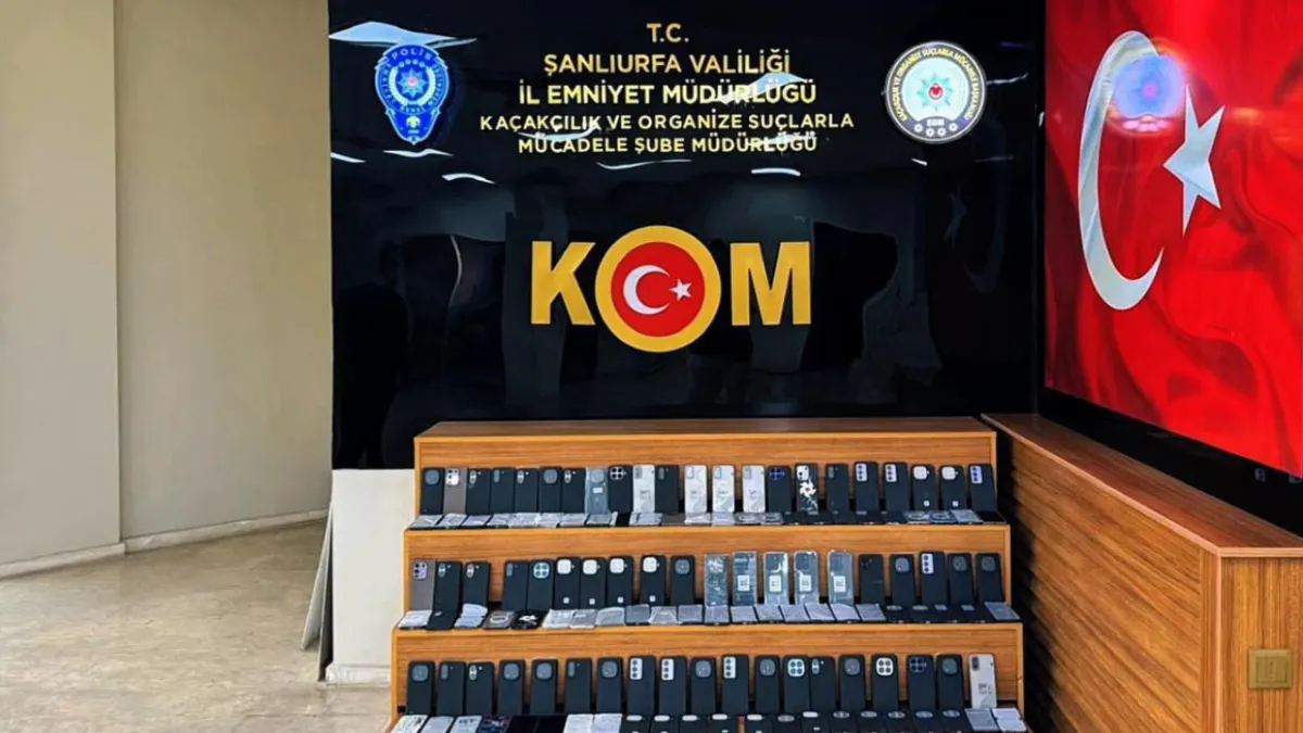 Şanlıurfa'da milyonluk kaçakçılık operasyonu!
