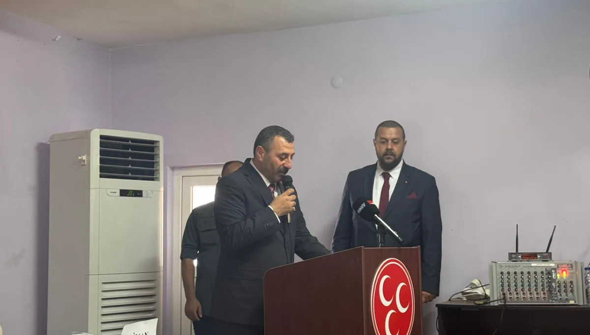 MHP Harran İlçe Başkanlığına Mehmet Ali Kızıl Seçildi